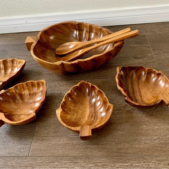 Vintage Monkey Pot Salad Set Bowls - Picture 7 of 8